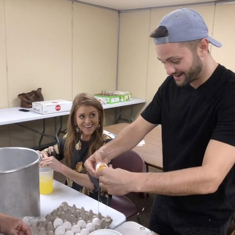 Paul at a Claire's Army event