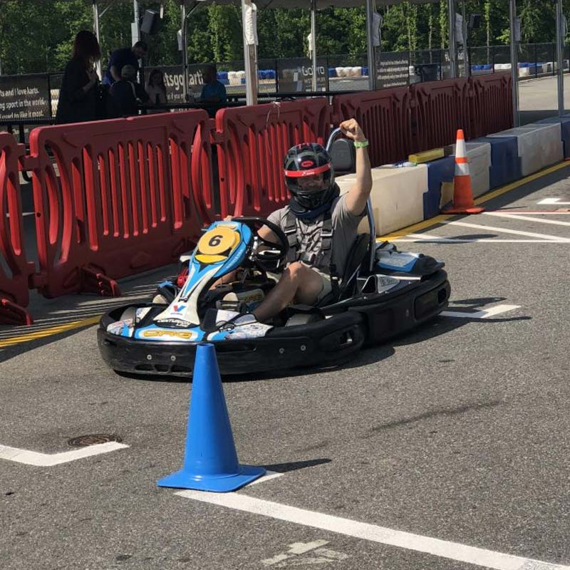 Paul at a Grin Kids Event