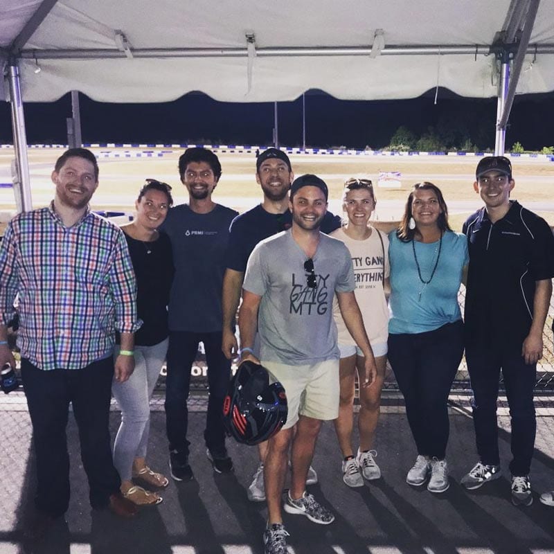 The Dash team at a Grin Kids event